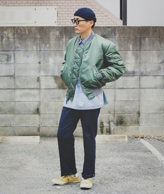 Satinjacke kombinieren – 38 Casual Herren Outfits