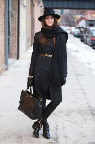 schwarzer Mantel von VILA CLOTHES