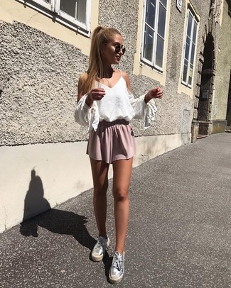 rosa Shorts von Givenchy