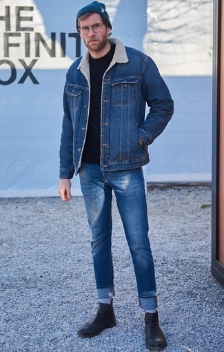 Lammfelljacke kombinieren – 673+ Herren Outfits