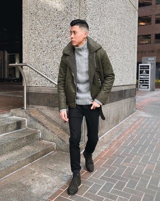 Lammfelljacke kombinieren – 673+ Herren Outfits