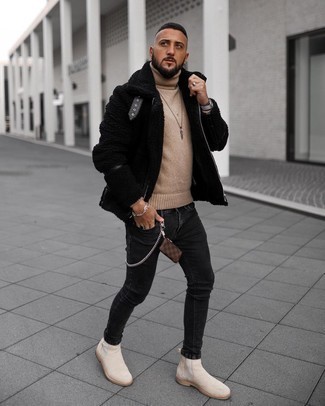 Lammfelljacke kombinieren – 673+ Herren Outfits
