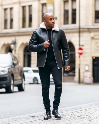 Lammfelljacke kombinieren – 673+ Herren Outfits