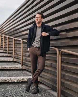 Wie Shirtjacke mit Chinohose zu kombinieren – 2000+ Herren Outfits