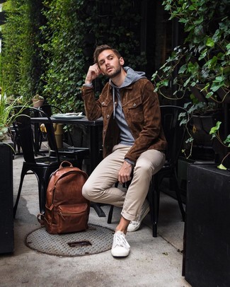 Wie Shirtjacke mit Chinohose zu kombinieren – 2000+ Herren Outfits