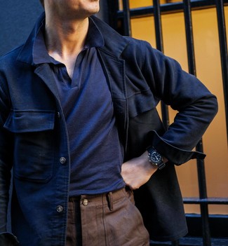 Wie Shirtjacke mit Chinohose zu kombinieren – 2000+ Herren Outfits