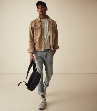 schwarze Baseballkappe von Balmain