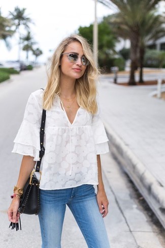 Kurzarmbluse kombinieren – 283 Damen Outfits