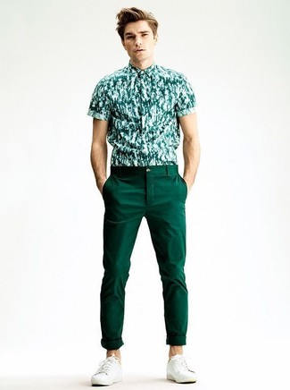 Wie Kurzarmhemd mit Leinenschuhe zu kombinieren – 19 Herren Outfits