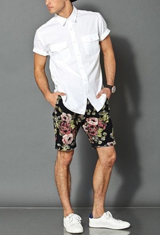 Wie Kurzarmhemd mit Leinenschuhe zu kombinieren – 19 Herren Outfits