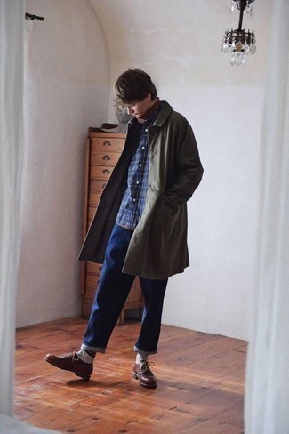 Wie Kurzarmhemd mit Regenjacke zu kombinieren – 75 Herren Outfits