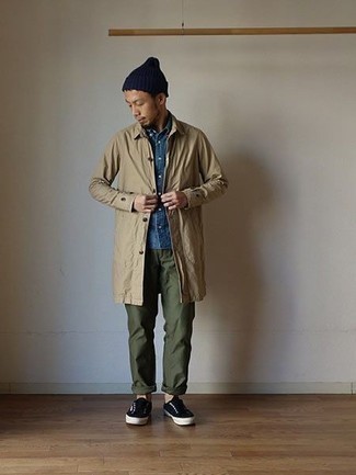 Wie Kurzarmhemd mit Regenjacke zu kombinieren – 75 Herren Outfits