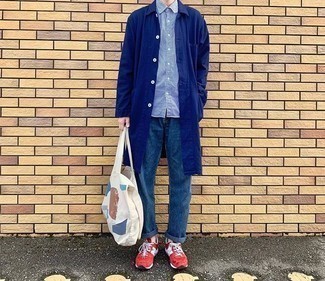 Wie Kurzarmhemd mit Regenjacke zu kombinieren – 75 Herren Outfits
