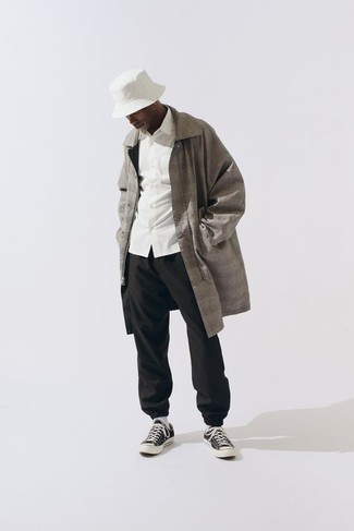 Wie Kurzarmhemd mit Regenjacke zu kombinieren – 75 Herren Outfits