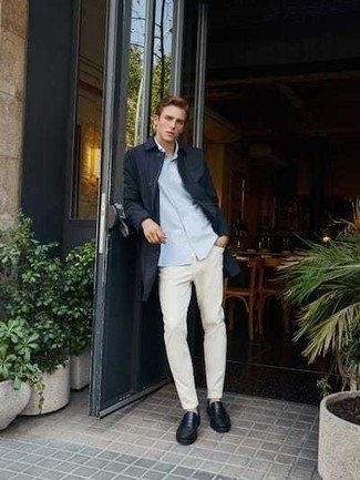 Wie Kurzarmhemd mit Regenjacke zu kombinieren – 75 Herren Outfits