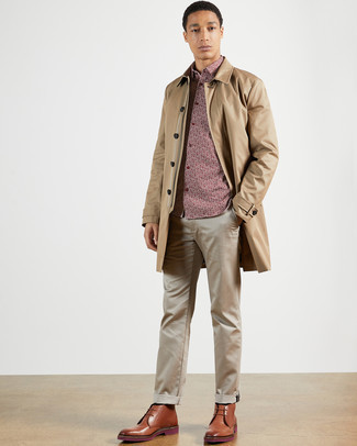 Wie Kurzarmhemd mit Regenjacke zu kombinieren – 75 Herren Outfits