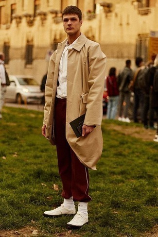 Wie Kurzarmhemd mit Regenjacke zu kombinieren – 75 Herren Outfits