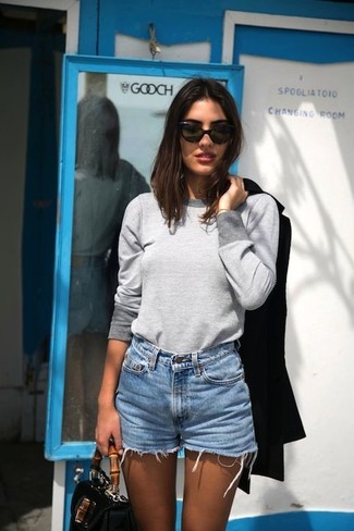 Silbernen Pullover kombinieren – 81 Sommer Damen Outfits
