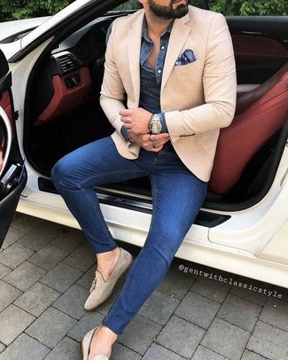 Wie enge Jeans mit Slipper zu kombinieren – 166 Sommer Herren Outfits