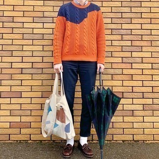 orange Strickpullover von Polo Ralph Lauren