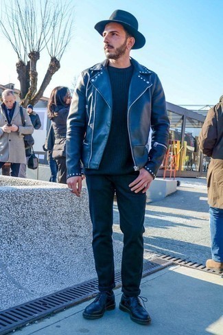 Beschlagene Jacke kombinieren – 1 Smart-Casual Herren Outfits kühl Wetter