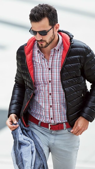 Wildledergürtel kombinieren – 448 Herren Outfits