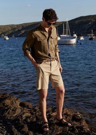 Wildledergürtel kombinieren – 448 Herren Outfits