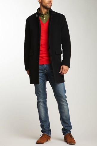 Schuhe aus Wildleder kombinieren – 2000+ Herbst Herren Outfits