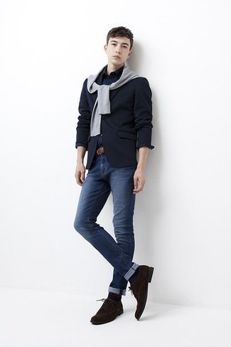 Teenager: Schuhe aus Wildleder kombinieren – 76 Herbst Herren Outfits