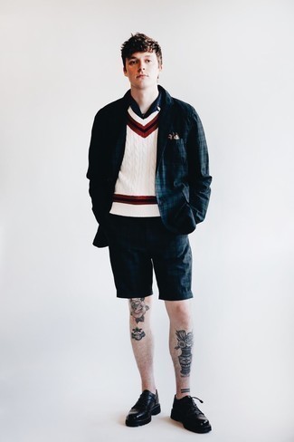 Wie Pullunder mit Shorts zu kombinieren – 11 Herren Outfits