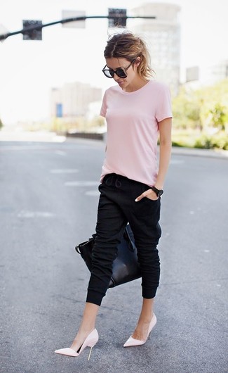 Jogginghose kombinieren – 56 Sommer Damen Outfits