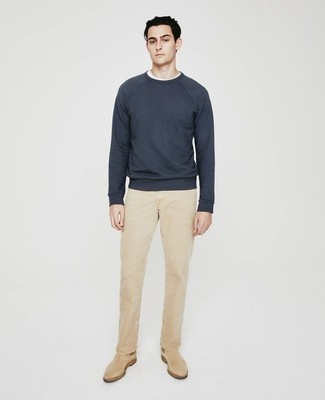 dunkelblaues Sweatshirt von Marc O'Polo