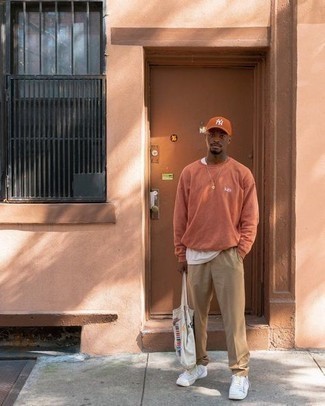orange Baseballkappe von Carhartt WIP