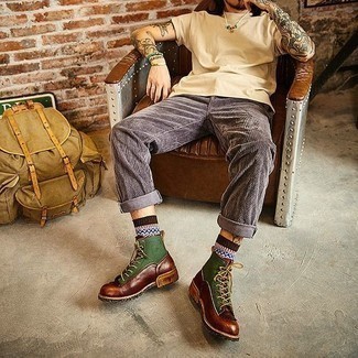 mehrfarbige bedruckte Socken von Gucci