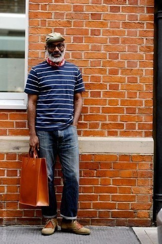 rotbraune Shopper Tasche aus Leder von Dunhill