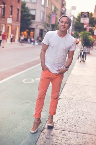 orange Jeans von Jacob Cohen