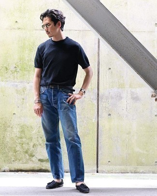 blaue Jeans von Giorgio Armani