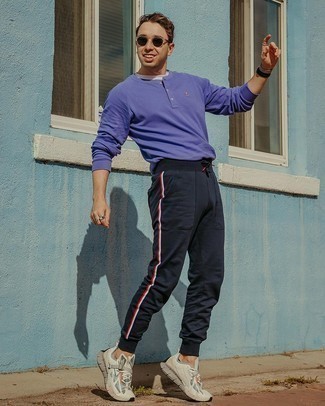 dunkelblaue Jogginghose von Polo Ralph Lauren