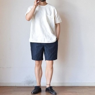 dunkelblaue Shorts von Kenzo