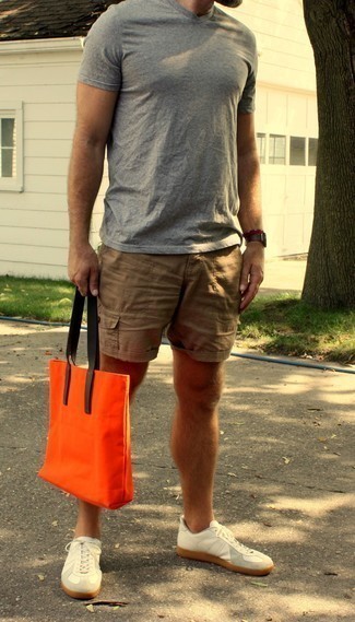 orange Shopper Tasche von Craig Green