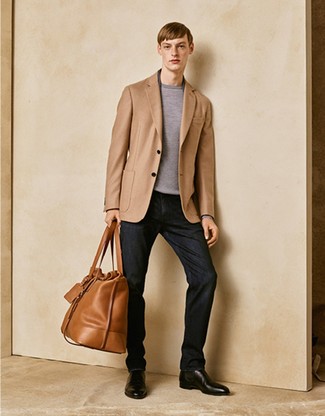 Welche Chelsea Boots mit beige Sakkos zu tragen – 66 Herren Outfits