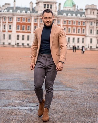Welche Chelsea Boots mit beige Sakkos zu tragen – 66 Herren Outfits