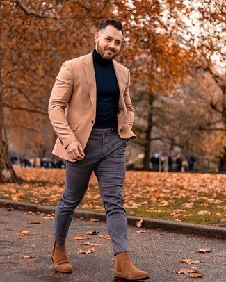 Welche Chelsea Boots mit beige Sakkos zu tragen – 66 Herren Outfits