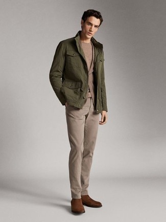 Welche Chelsea Boots mit beige Sakkos zu tragen – 66 Herren Outfits