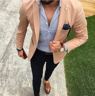 Welche Slipper mit beige Sakkos zu tragen – 839+ Herren Outfits