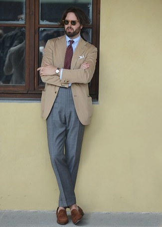 Welche Slipper mit beige Sakkos zu tragen – 839+ Herren Outfits