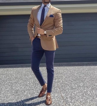 Welche Slipper mit beige Sakkos zu tragen – 839+ Herren Outfits