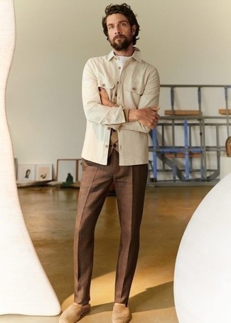 Beige Espadrilles kombinieren – 10 Herbst Herren Outfits