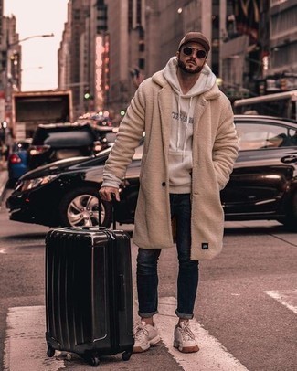 Beige Pelz kombinieren – 12 Herren Outfits