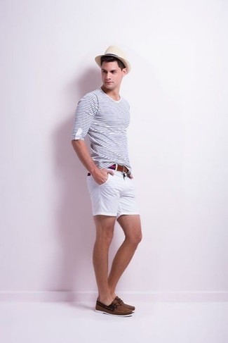 Beige Hut kombinieren – 223 Casual Herren Outfits
